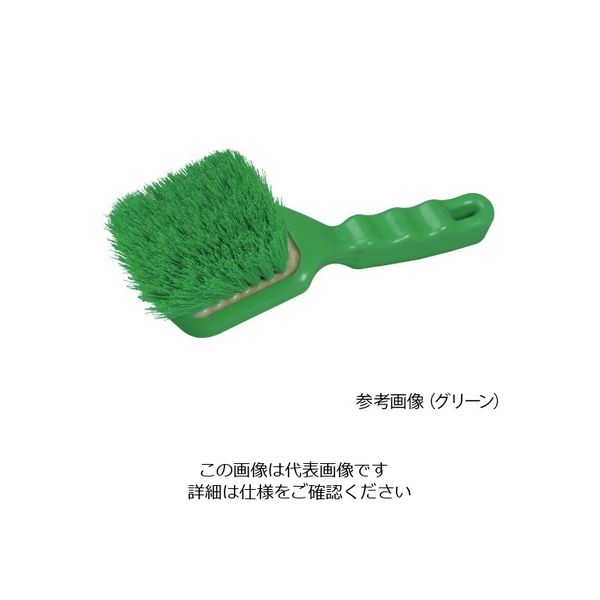 Hill Brush サーモンレジンブラシ 柄付ブラシソフト レッド 毛丈44mm D5RES 1本 62-6166-95（直送品）