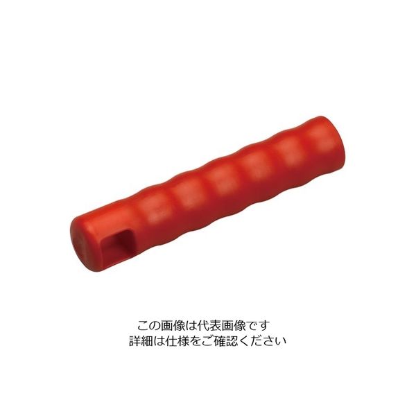 Hill Brush サーモンブラシ ハンドルグリップ レッド PLHGRP6 1個 62-6168-20（直送品）