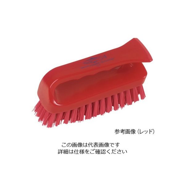 Hill Brush サーモンブラシ スクラブブラシ レッド 毛丈28mm ST8 1個 62-6167-59（直送品）