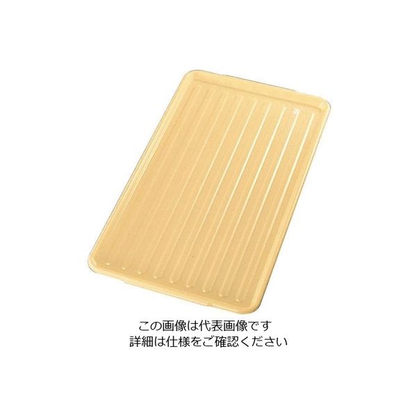 遠藤商事 シプラックカート用 樹脂トレイ L ベージュ 62-6592-01 1個（直送品）