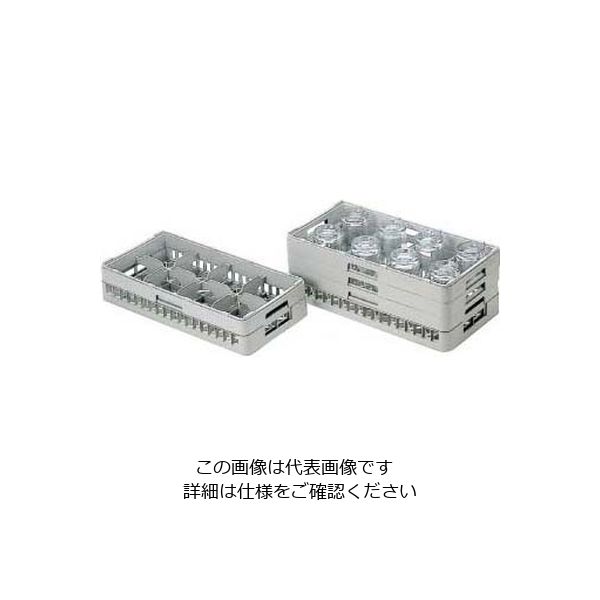 アズワン 弁慶 8仕切り グラスラック 62-6597-31 1個（直送品）