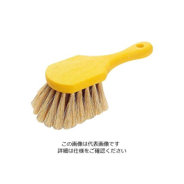 Trust トラスト ユーティリティーブラシ ショートハンドル イエロー 6732 1個 62-6600-55（直送品）