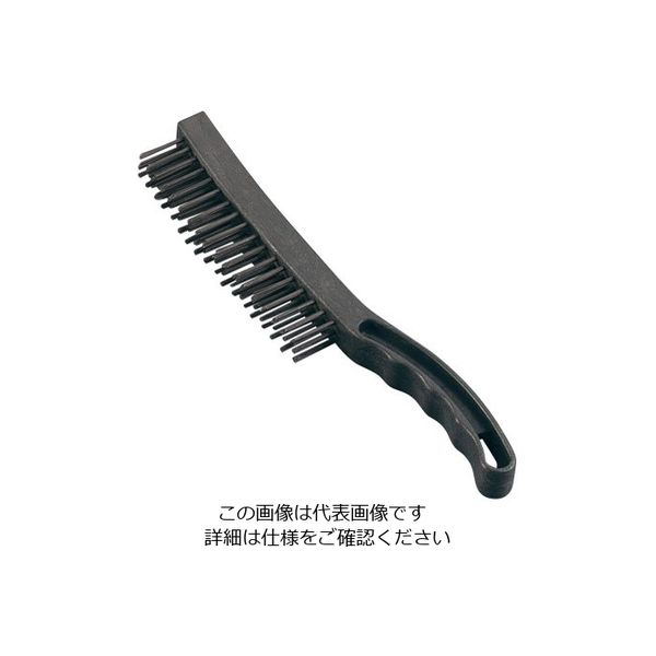 Trust トラスト スチールワイヤーブラシ 30cm 6764 ブラック 62-6600-32 1個（直送品）