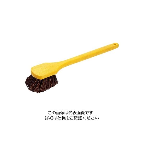 Trust トラスト ユーティリティーブラシ6713 ロングハンドル イエロー 62-6600-49 1個（直送品）
