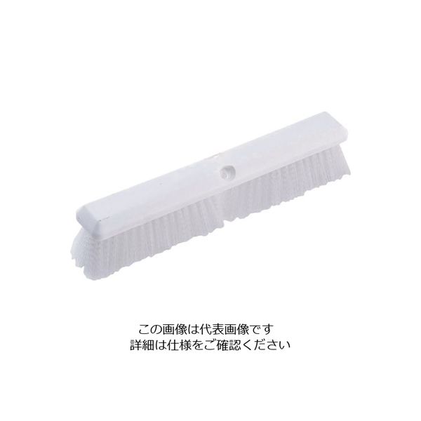 Trust トラスト フロアーカラーブラシ 45cm ホワイト 6695 1個 62-6600-80（直送品）