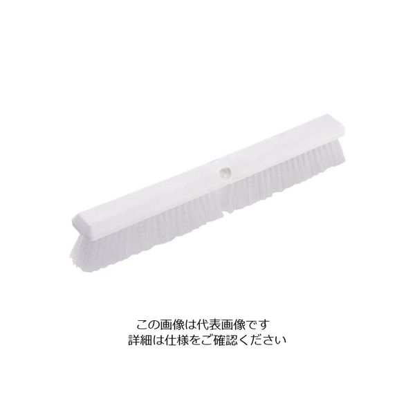 Trust トラスト フロアーカラーブラシ 61cm ホワイト 6696 1個 62-6600-85（直送品）
