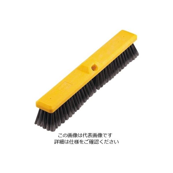 Trust トラスト フロアーブラシソフト 6632 イエロー 62-6600-87 1個（直送品）