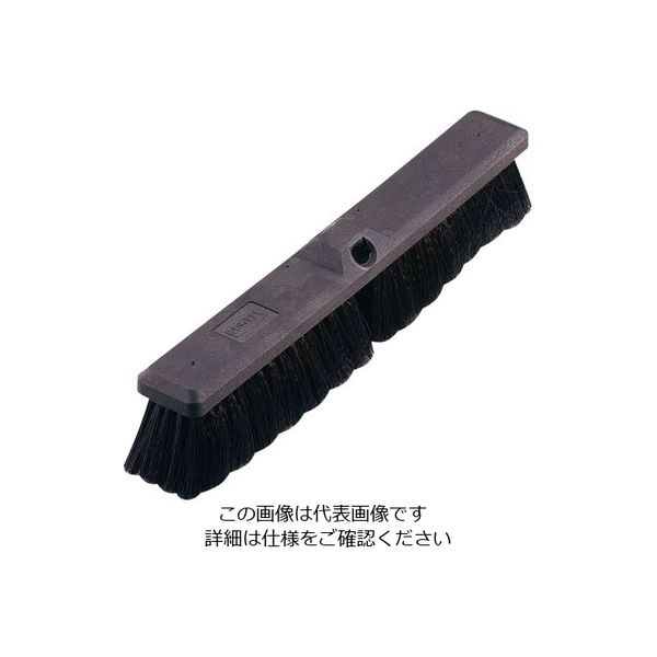 Trust トラスト フロアーブラシミディアム 6652 ブラック 62-6600-94 1個（直送品）