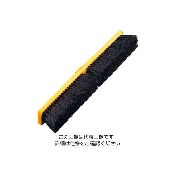 Trust トラスト フロアーブラシミディアム 6652 イエロー 62-6600-95 1個（直送品）