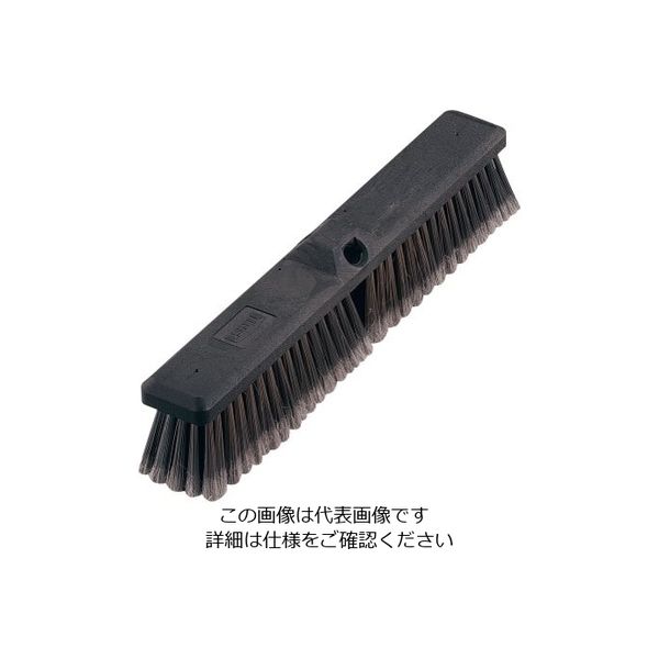 Trust トラスト フロアーブラシミディアム 6672 ブラック 62-6600-98 1個（直送品）