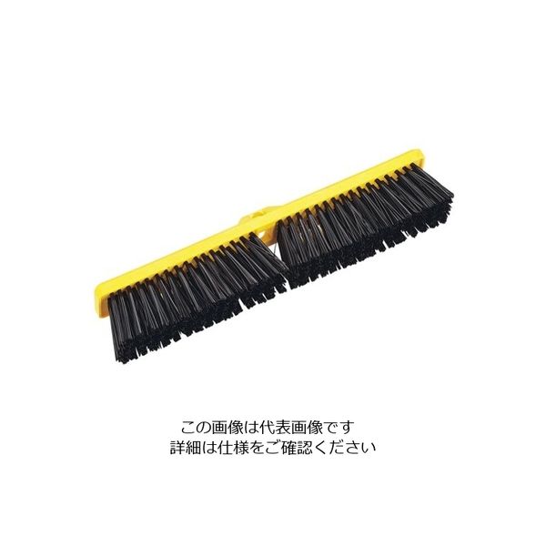 Trust トラスト フロアーブラシハード 6682 イエロー 62-6601-04 1個（直送品）