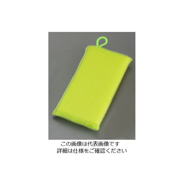 ワコー ワコーストロング タフネットスポンジ (5個入)グリーン 62-6606-32 1ケース(5個)（直送品）