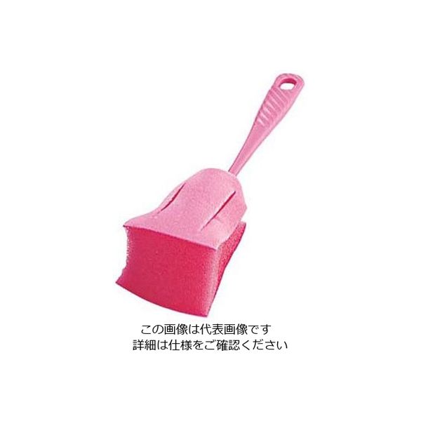 モック べっぴんさん コップ用柄つきスポンジ ピンク 62-6607-50 1本（直送品）