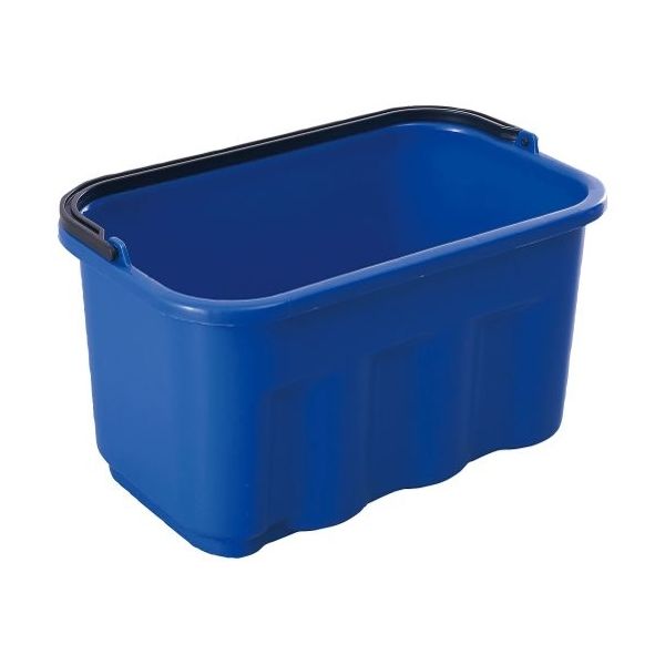 Trust トラスト スクエアバケット 5264 9.5L ブルー 62-6611-74 1個（直送品）