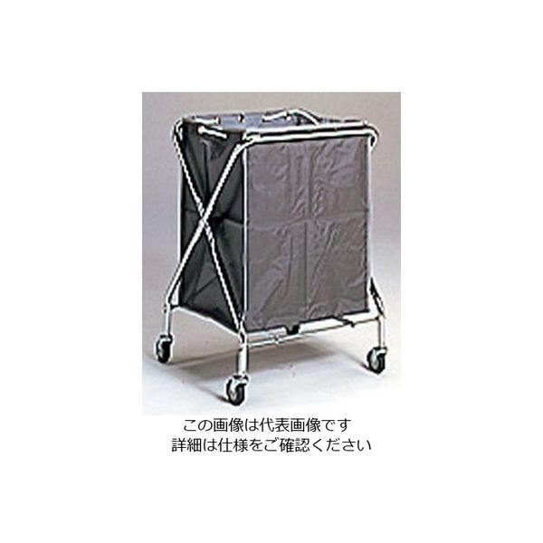 遠藤商事 BM ダストカー 大 灰 62-6613-72 1台（直送品）