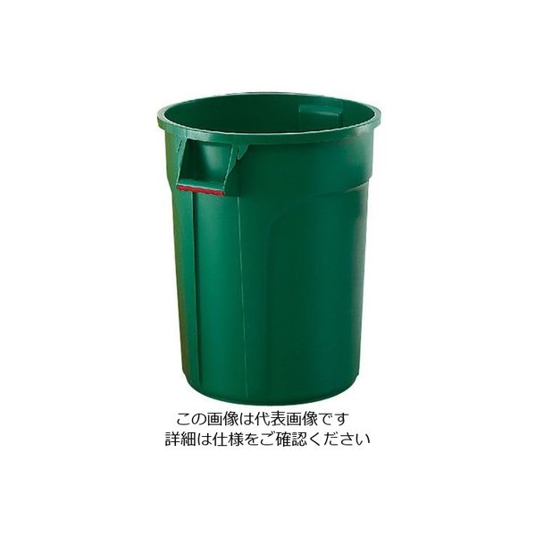 Trust トラスト ラウンドコンテナ 121L グリーン 1013 1個 62-6615-33（直送品）