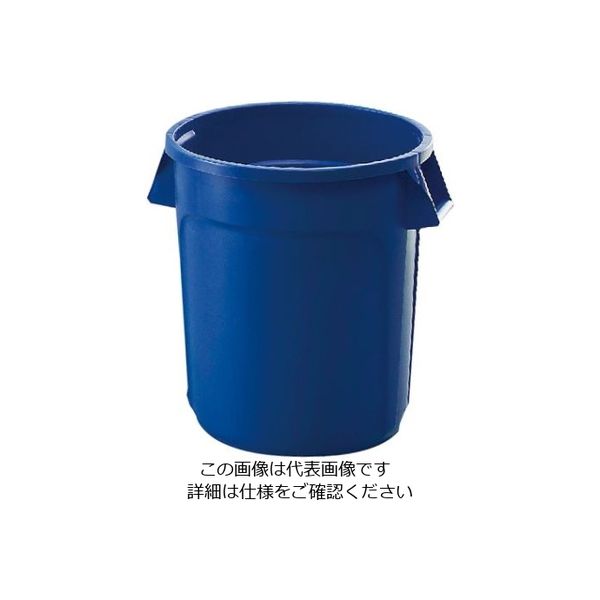 Trust トラスト ラウンドコンテナ 121L ブルー 1013 1個 62-6615-35（直送品）