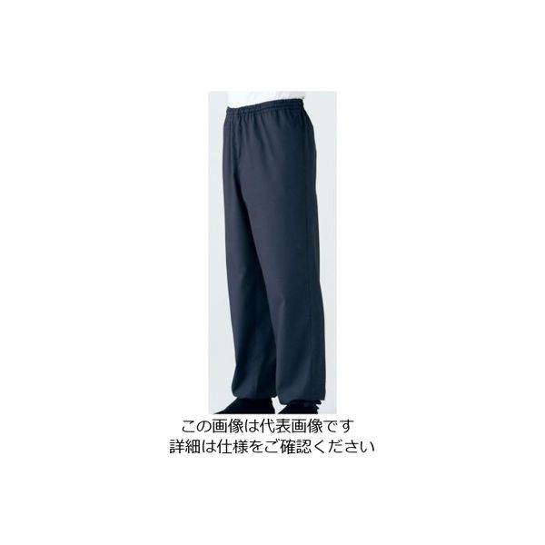 遠藤商事 男女兼用 和風パンツ 黒×青紫 M SLB673-1 1枚 62-6642-03（直送品）