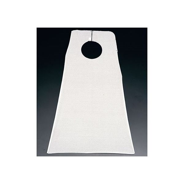 遠藤商事 紙食事用エプロン (100枚入) 62-6630-43 1ケース(100枚)（直送品）