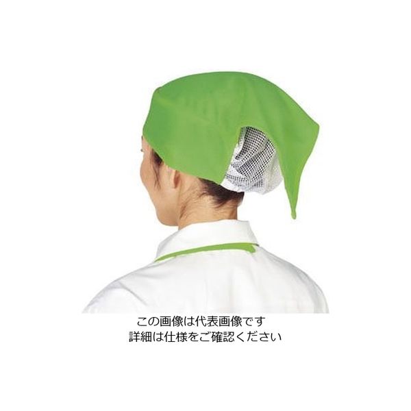 ワコウ サーバーキャップ iーmeshカラー C2200ー22ライム 62-6631-07 1枚（直送品）