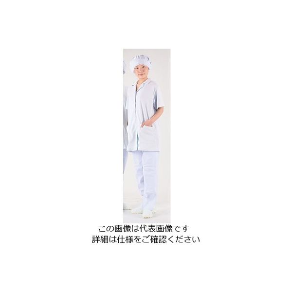 福田商店 テクノファインコート 女子襟有り半袖白衣 M NR-432 1枚 62-6635-83（直送品）