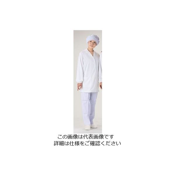 福田商店 テクノファインコート 女子襟有り長袖白衣 S NR-431 1枚 62-6635-94（直送品） 5,080円