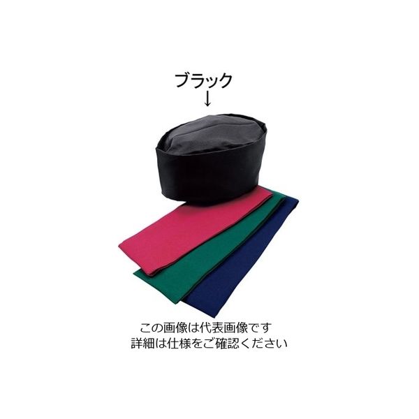 遠藤商事 和帽子 3L ブラック SK92 1個 62-6641-24（直送品）