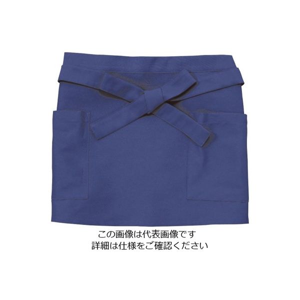 遠藤商事 和風腰下エプロン ネイビー SB95 1枚 62-6641-29（直送品）