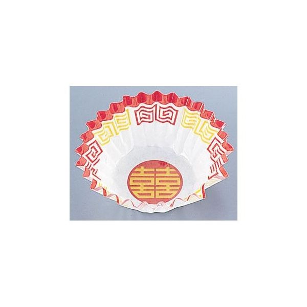 遠藤商事 純白ペットケース 中華柄 6号深口