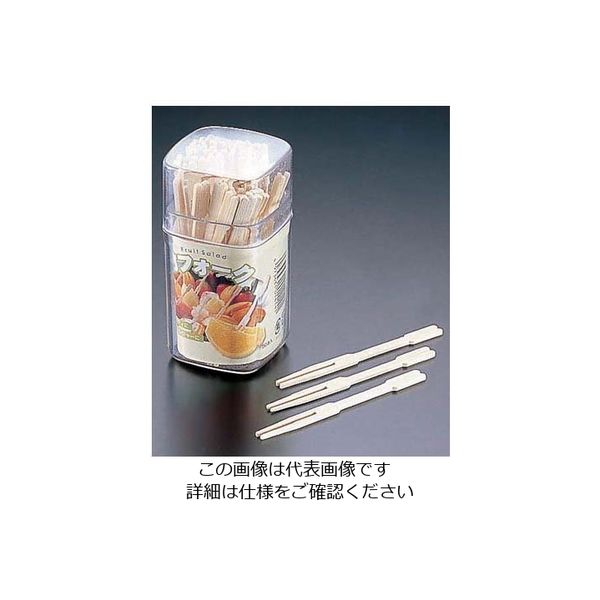 シンワ 竹フォーク (50本入) FS-140 1ケース(50本) 62-6651-78（直送品）