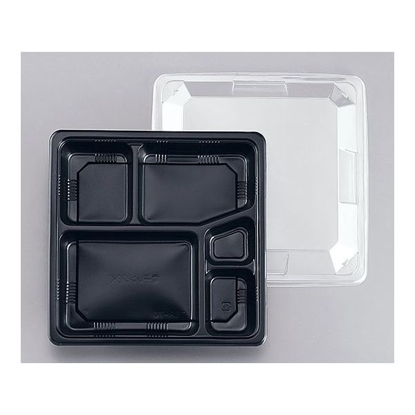 遠藤商事 夢彩ごぜん TSRー70 黒/透明(50セット) 62-6652-25 1ケース(50セット)（直送品）