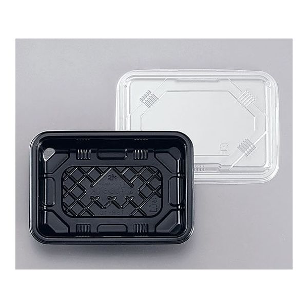 遠藤商事 夢彩ごぜん TSRー10 黒/透明(100セット) 62-6652-28 1ケース(100セット)（直送品）