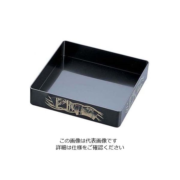 ニシキ プラ容器 飛鳥本体 扇 8寸(5枚入) 62-6652-68 1ケース(5枚)（直送品）