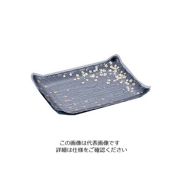 アズワン プラ容器 筑後 春秋黒 特小(10枚入) 62-6653-34 1ケース(10枚)（直送品）