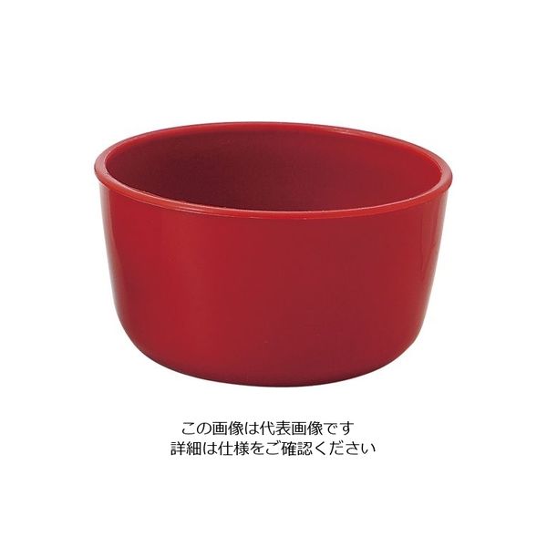 遠藤商事 PP 丸小鉢(70個入) 赤 62-6654-90 1ケース(70個)（直送品）