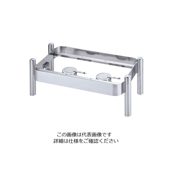 遠藤商事 KINGO角チェーフィングフルサイズ用 スタッキングスタンド C104 1個 62-6657-69（直送品）