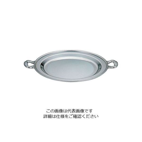 遠藤商事 UK18ー8バロン丸チェーフィング用 フードパン浅型13インチ 62-6660-31 1個（直送品）