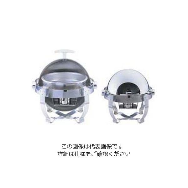 遠藤商事 KINGO 丸回転カバー式チェーフィング A6710専用丸型フードパン 62-6658-28 1個（直送品）