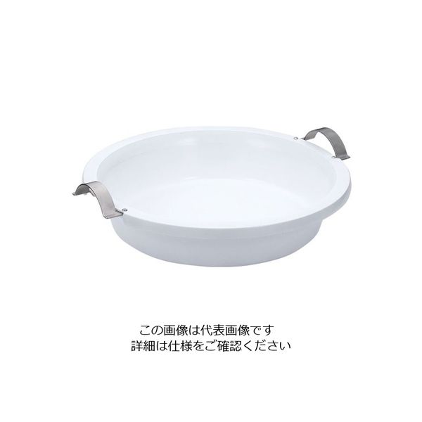 三宝産業 UK IHアルミキャスト丸フードパン手付 セラミック塗装 S 62-6658-58 1個（直送品）