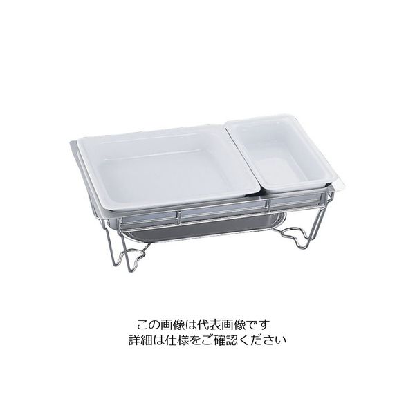 遠藤商事 ヴァンセンヌ チェーフイング MF仕様 2サードコンパートメント 62-6658-85 1個（直送品）