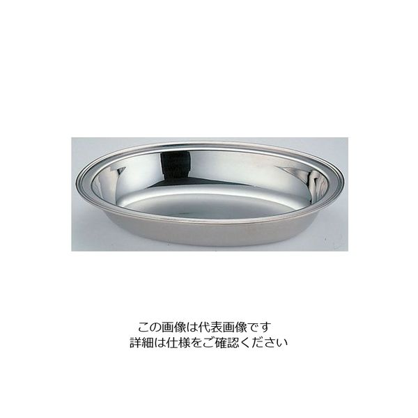 遠藤商事 UK18ー8バロン小判チェーフィング用 ウォーターパン 18インチ 62-6660-20 1個（直送品）