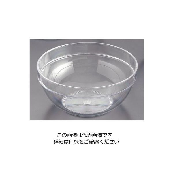 遠藤商事 ポリカーボネイト サラダボール 17cm 62-6668-63 1個（直送品）