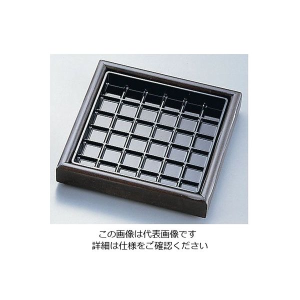 カルミル ウッドカラー ドリップトレイ 62-6671-97 1個（直送品）