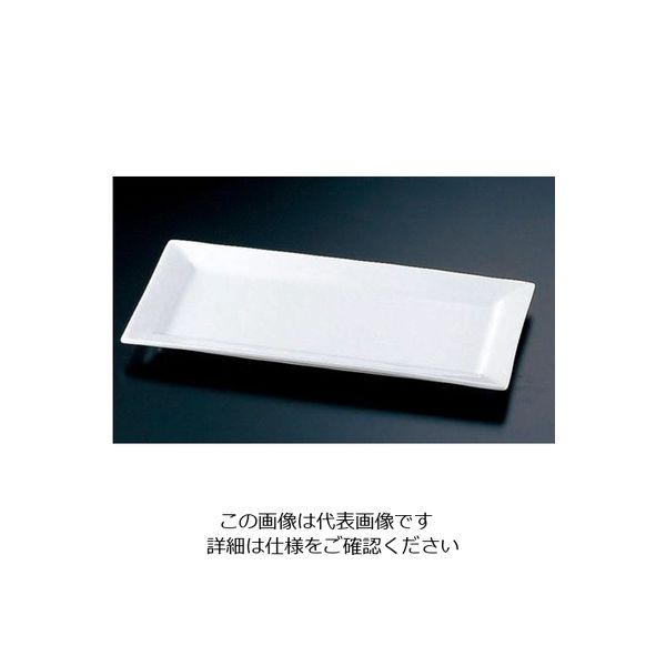 ミヤザキ食器 グランデビアンカ 長角プレート GB0953 (M) 62-6673-79 1枚（直送品）