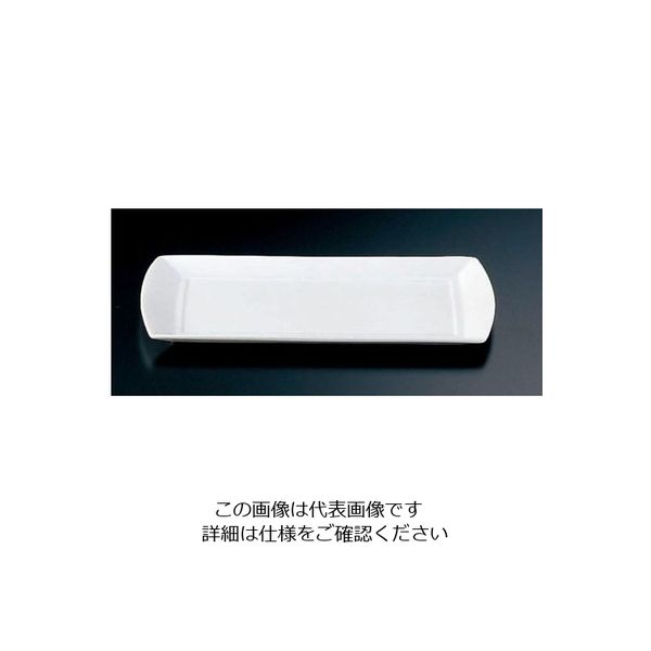 ミヤザキ食器 グランデビアンカ スクエアケーキプレート GB1225 (M) 62-6673-82 1枚（直送品）