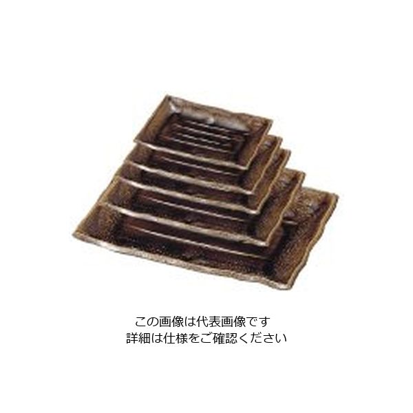 若泉漆器 越前長手盛皿 織部 8寸 1ー681ー1 62-6675-81 1個（直送品）