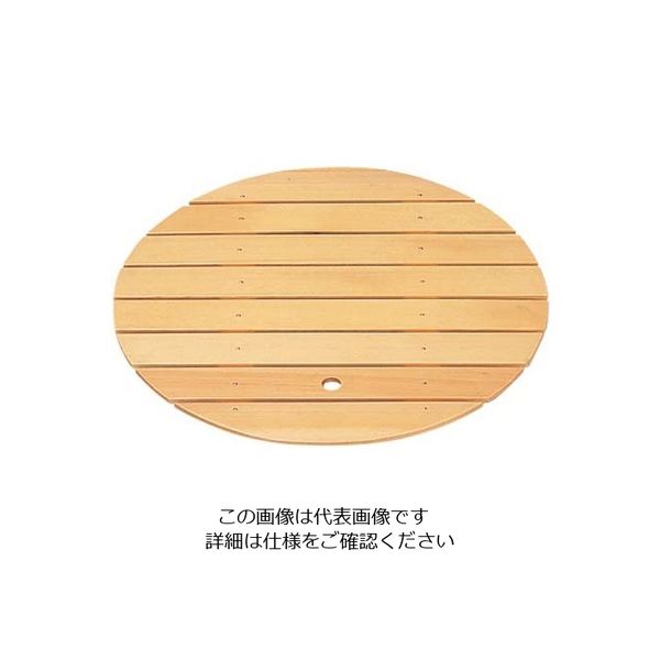 若泉漆器 丸桶用 木製目皿 1-474-6 1個 62-6676-35（直送品）