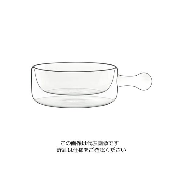 Bormioli Luigi ダブルウォールフード&デザイン(2ヶ入) テガミーノ 11640/01 1ケース(2個) 62-6677-40（直送品）