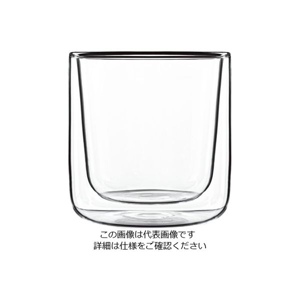 Bormioli Luigi ダブルウォールフード&デザイン(2ヶ入) シリンドリカル 10330/01 1ケース(2個)（直送品）