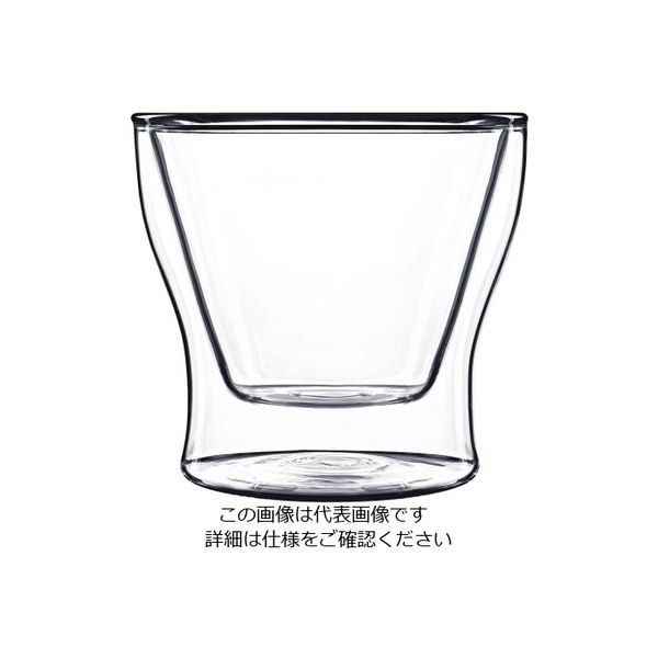 Bormioli Luigi ダブルウォールフード&デザイン(2ヶ入) ショパン 10008/01 1ケース(2個) 62-6677-50（直送品）